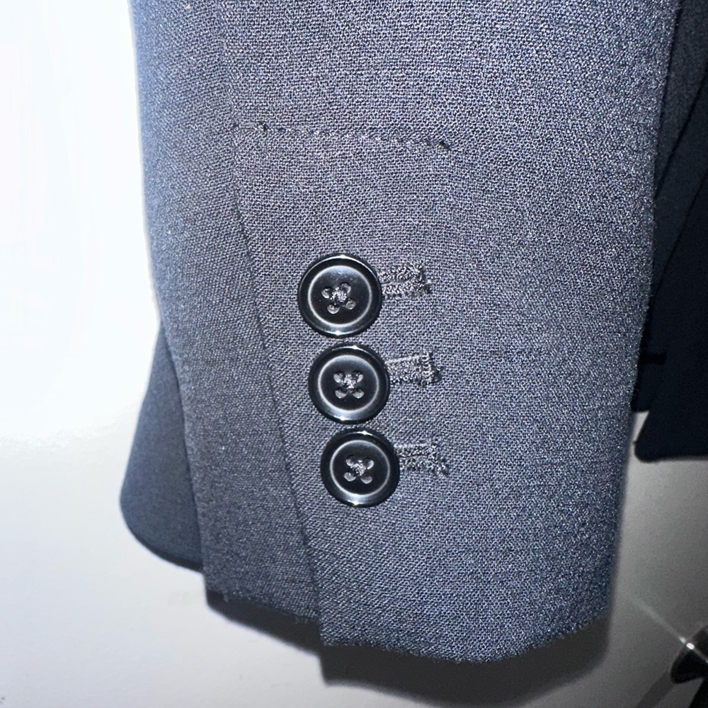 BR Monogram Women's Black Blazer - Picture 3 of 9